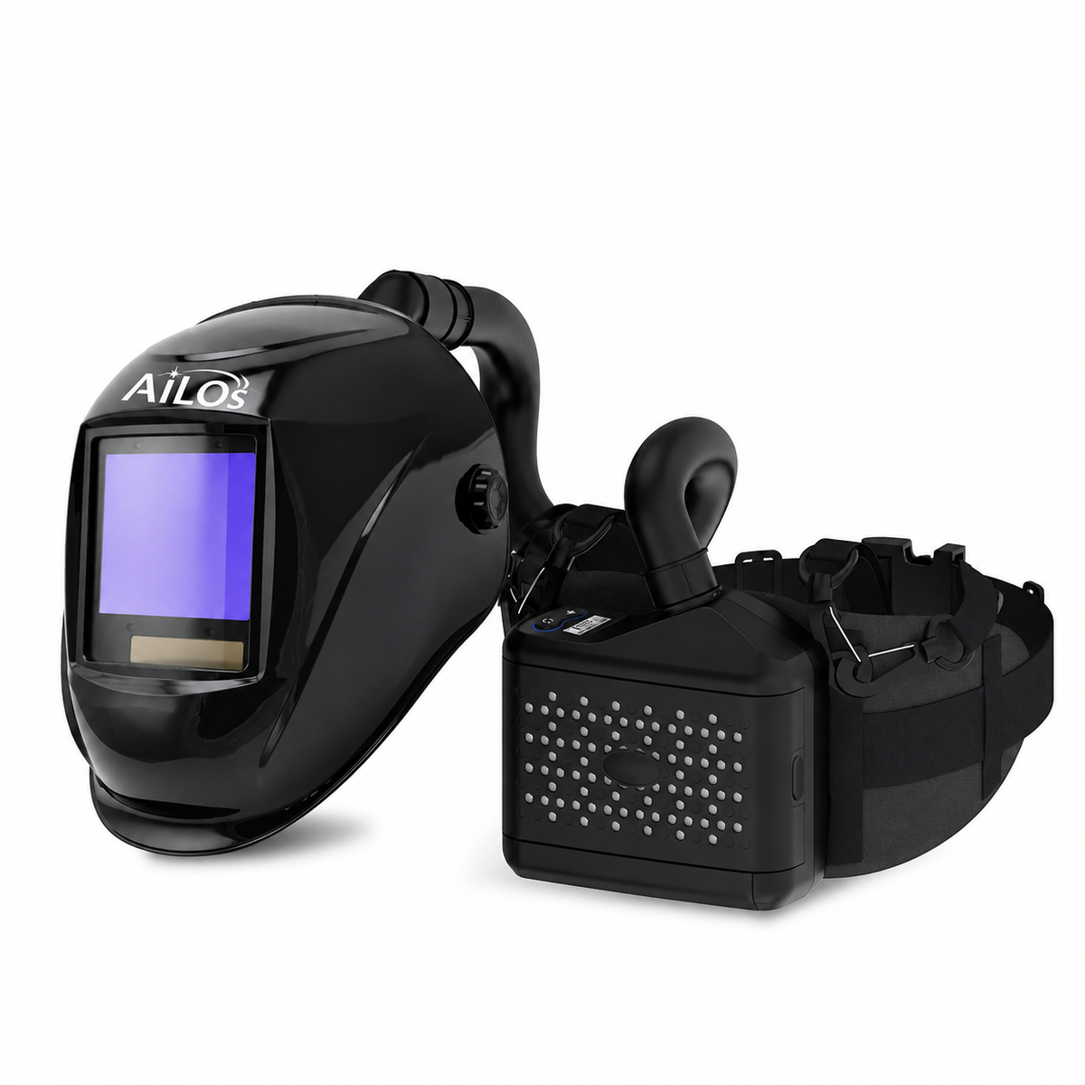 AILOS Casco per saldatura con ventilazione intelligente