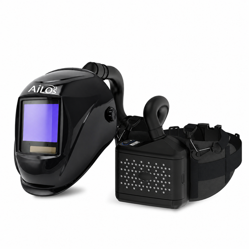 AILOS Casco per saldatura con ventilazione intelligente